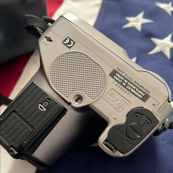 Olympus Camera with Black Case